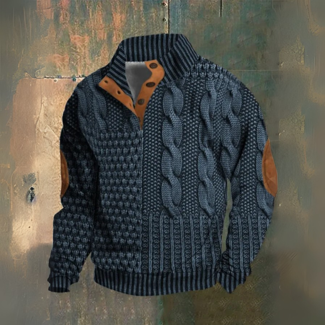 RICCARDO™ | ELEVATED HIGH NECK SWEATSHIRT