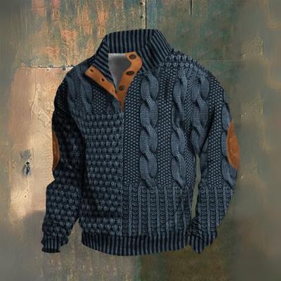 RICCARDO™ | ELEVATED HIGH NECK SWEATSHIRT