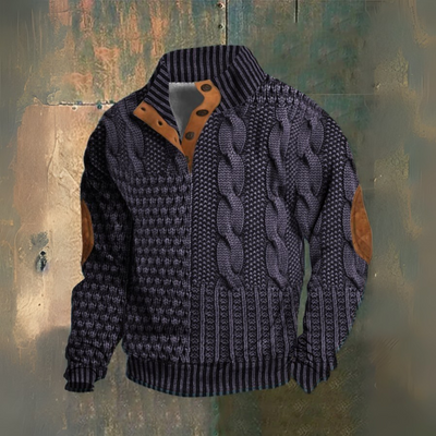 RICCARDO™ | ELEVATED HIGH NECK SWEATSHIRT