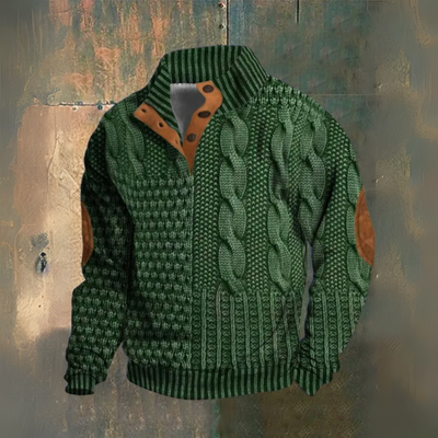 RICCARDO™ | ELEVATED HIGH NECK SWEATSHIRT