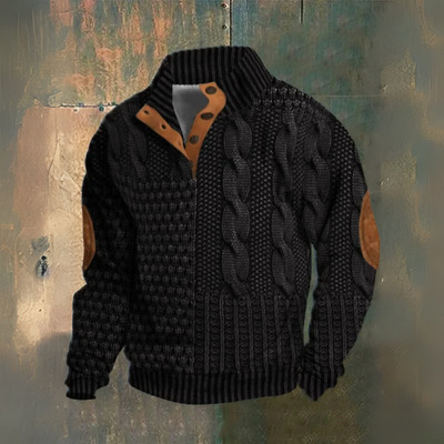 RICCARDO™ | ELEVATED HIGH NECK SWEATSHIRT