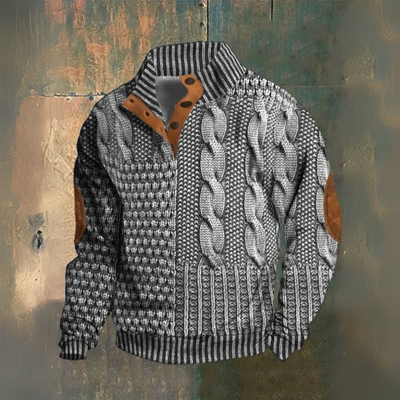 RICCARDO™ | ELEVATED HIGH NECK SWEATSHIRT