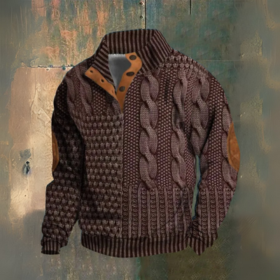 RICCARDO™ | ELEVATED HIGH NECK SWEATSHIRT