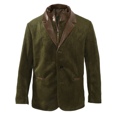 Men's Autumn Vintage Buckskin Jacket MTA2225C0TO