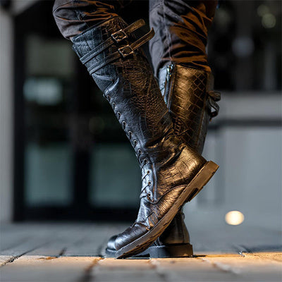 MEN'S VINTAGE LACE-UP ADVENTURE BOOTS MTA1774G4I