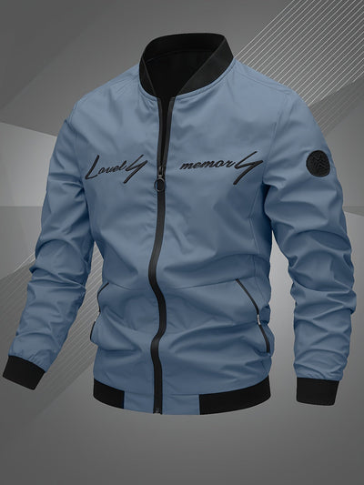 Harm | Casual Bomber Jacket with Long Sleeves