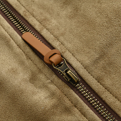 Men's Autumn Vintage Buckskin Jacket MTA2225C0TO