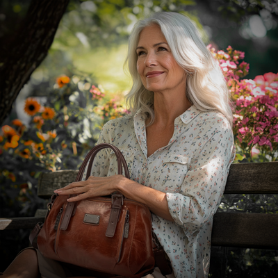Silke | Elegant Heritage Statement Bag