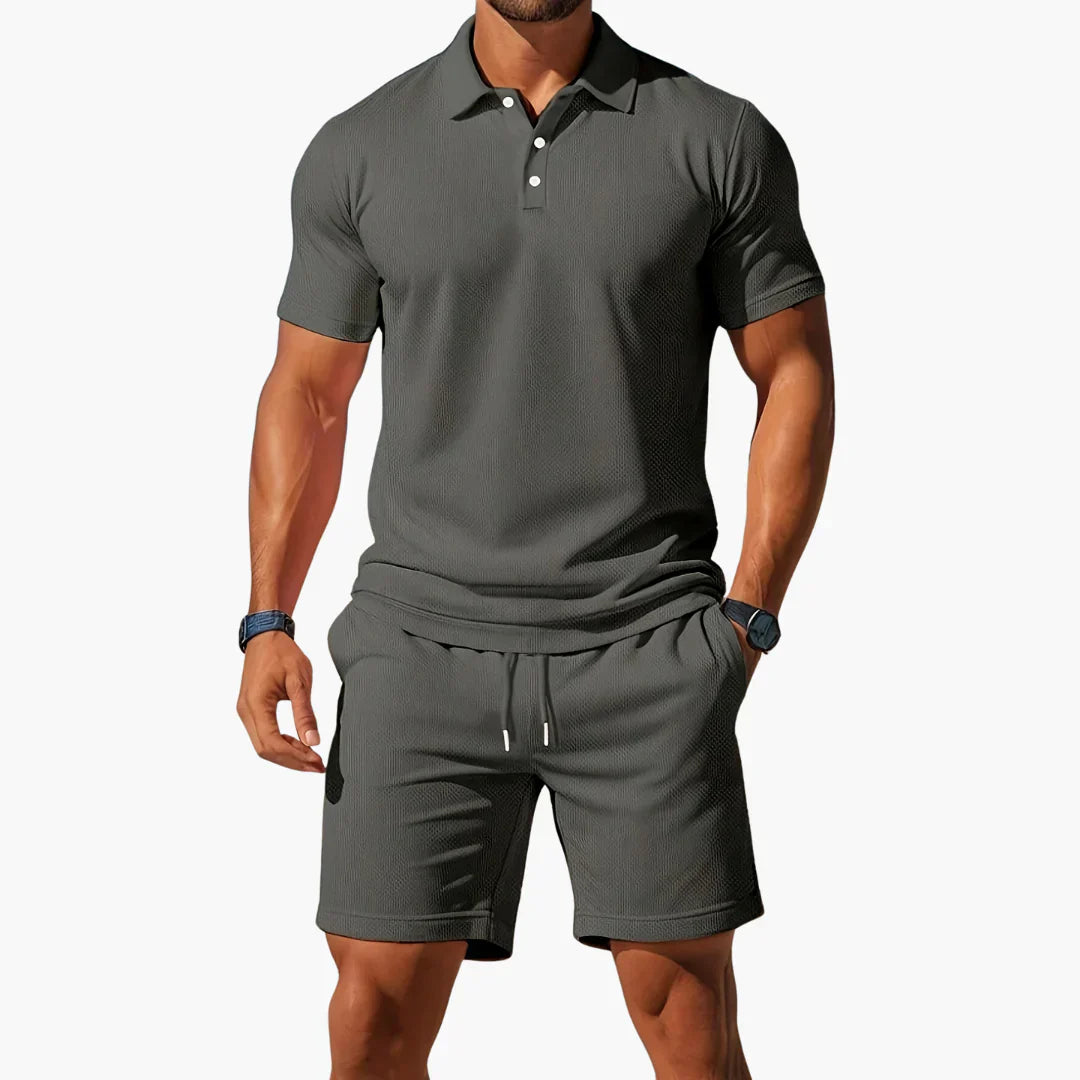 Summer Polo Shirt Set