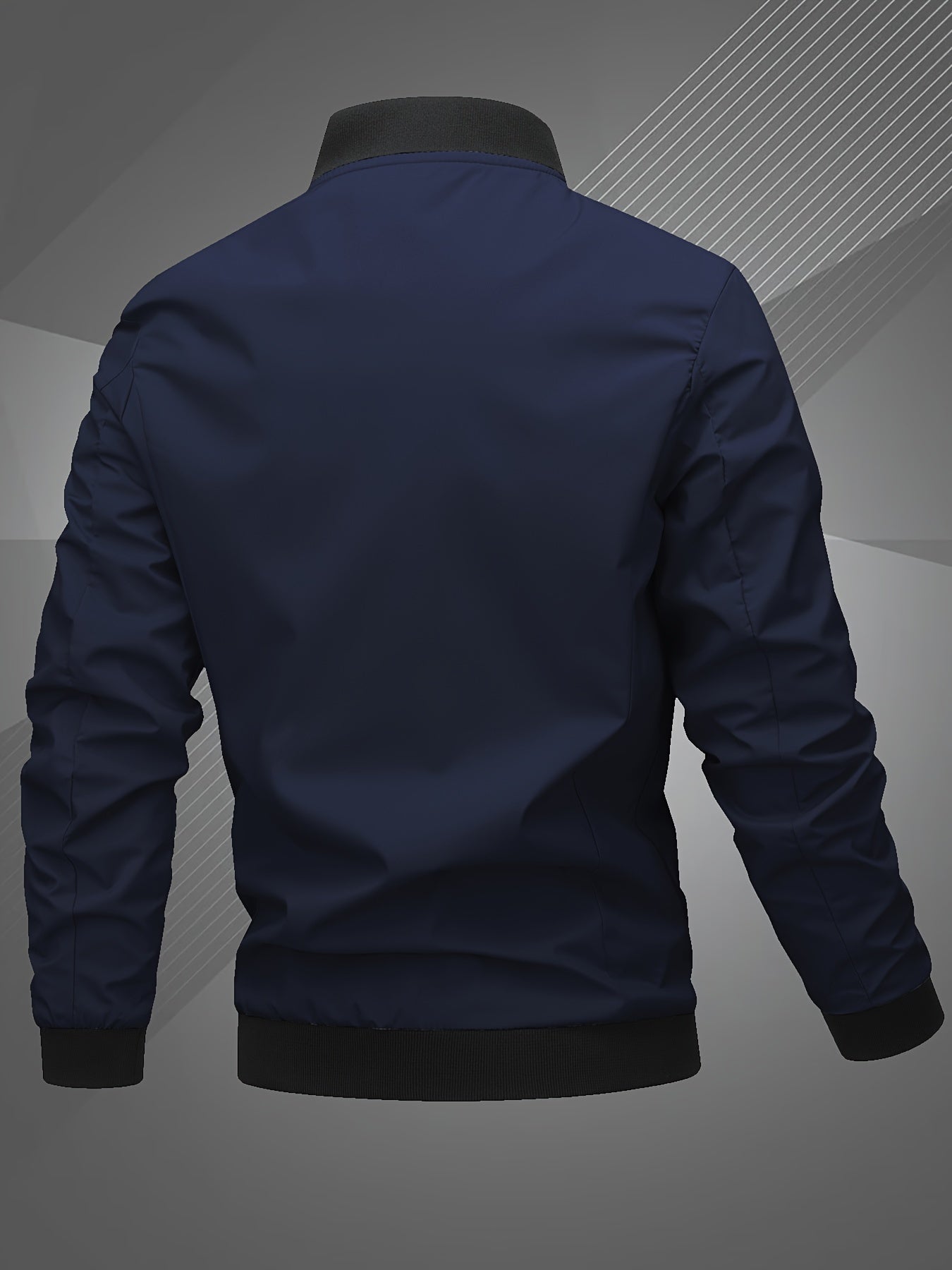 Harm | Casual Bomber Jacket with Long Sleeves