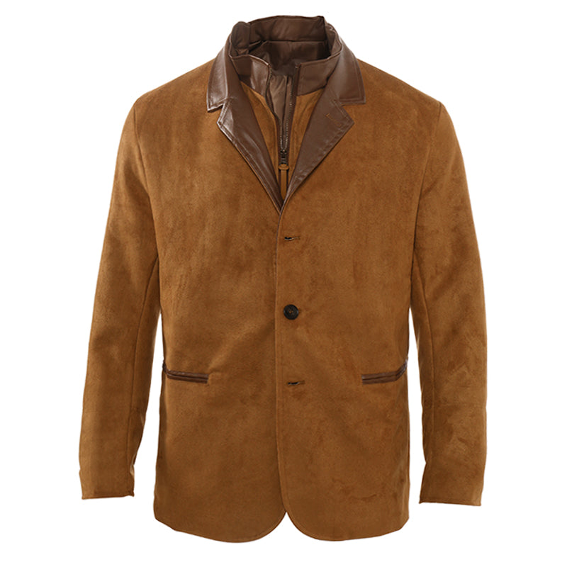 Men's Autumn Vintage Buckskin Jacket MTA2225C0TO