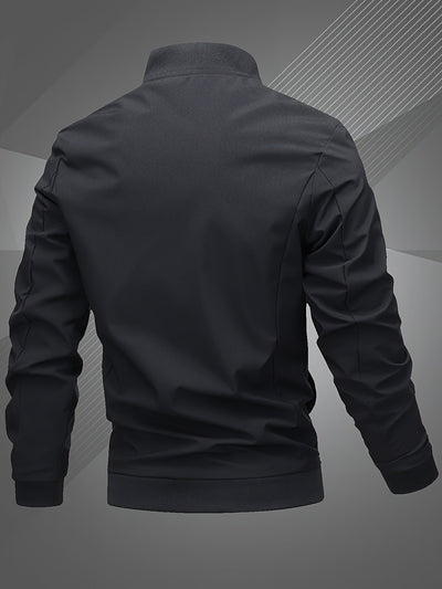 Harm | Casual Bomber Jacket with Long Sleeves