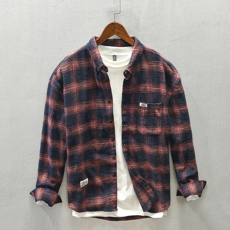 Elegant Plaid Shirt