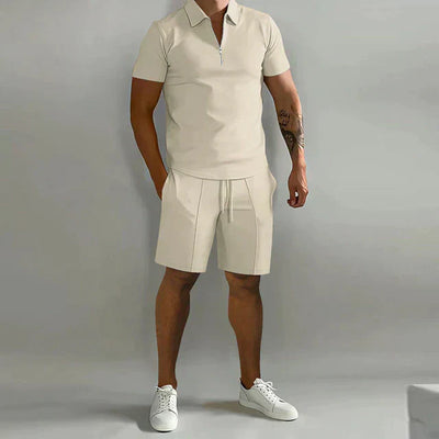Elegant Polo Shirt Set
