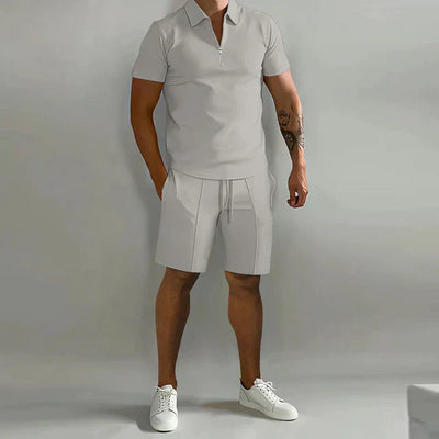 Elegant Polo Shirt Set
