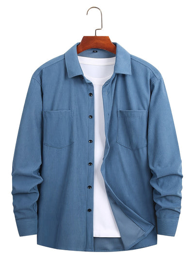 Casual Corduroy Cardigan