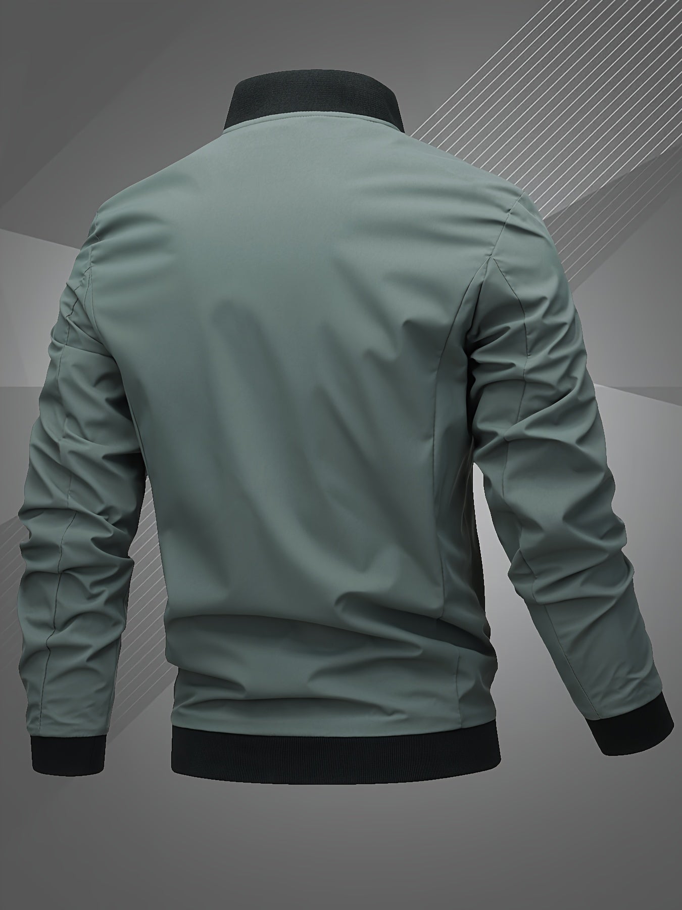 Harm | Casual Bomber Jacket with Long Sleeves