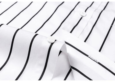 Elegant Striped Cotton Shirt