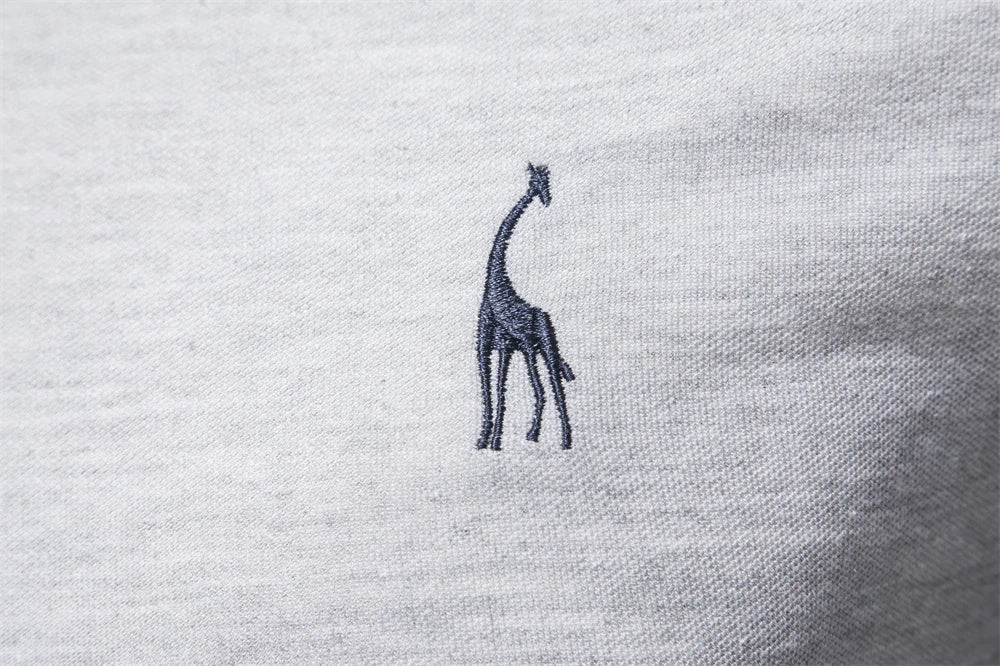 Casual Long Sleeved Polo Shirt