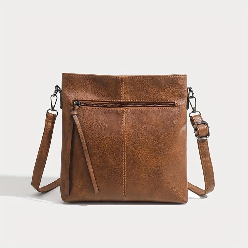 Lina | Vintage Checkered Pattern Crossbody Bag