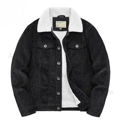 Corduroy Jacket With Cashmere Lining