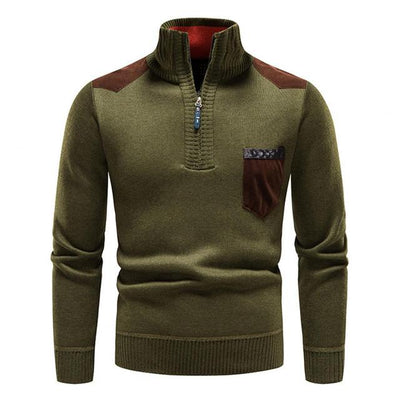 Wool Zip Sweater
