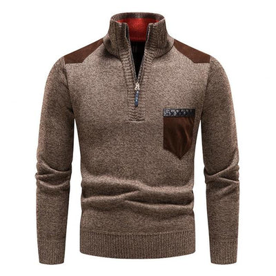 Wool Zip Sweater